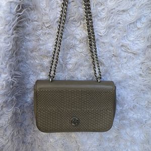 Tory Burch Crossbody or Shoulder Bag-Gray-Good Condition
